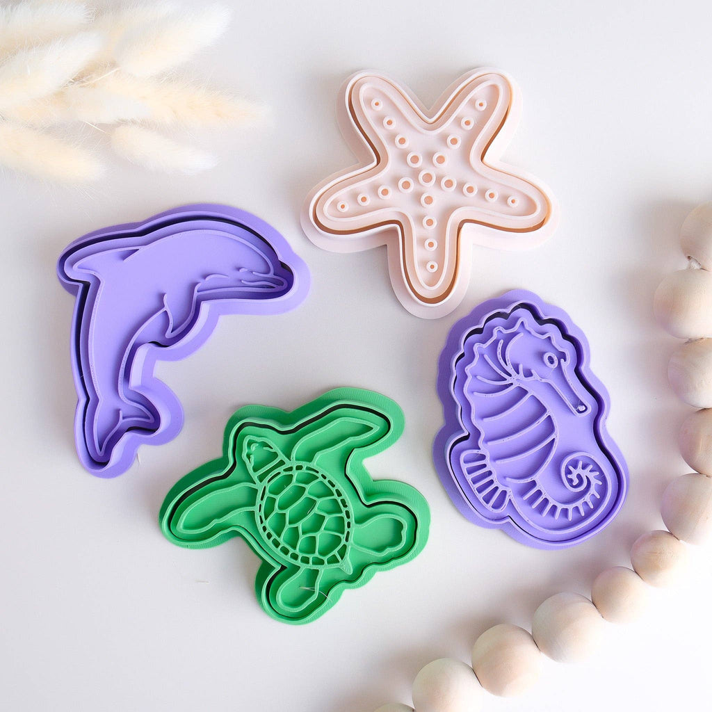 Eco Playdough Stamp | Seahorse