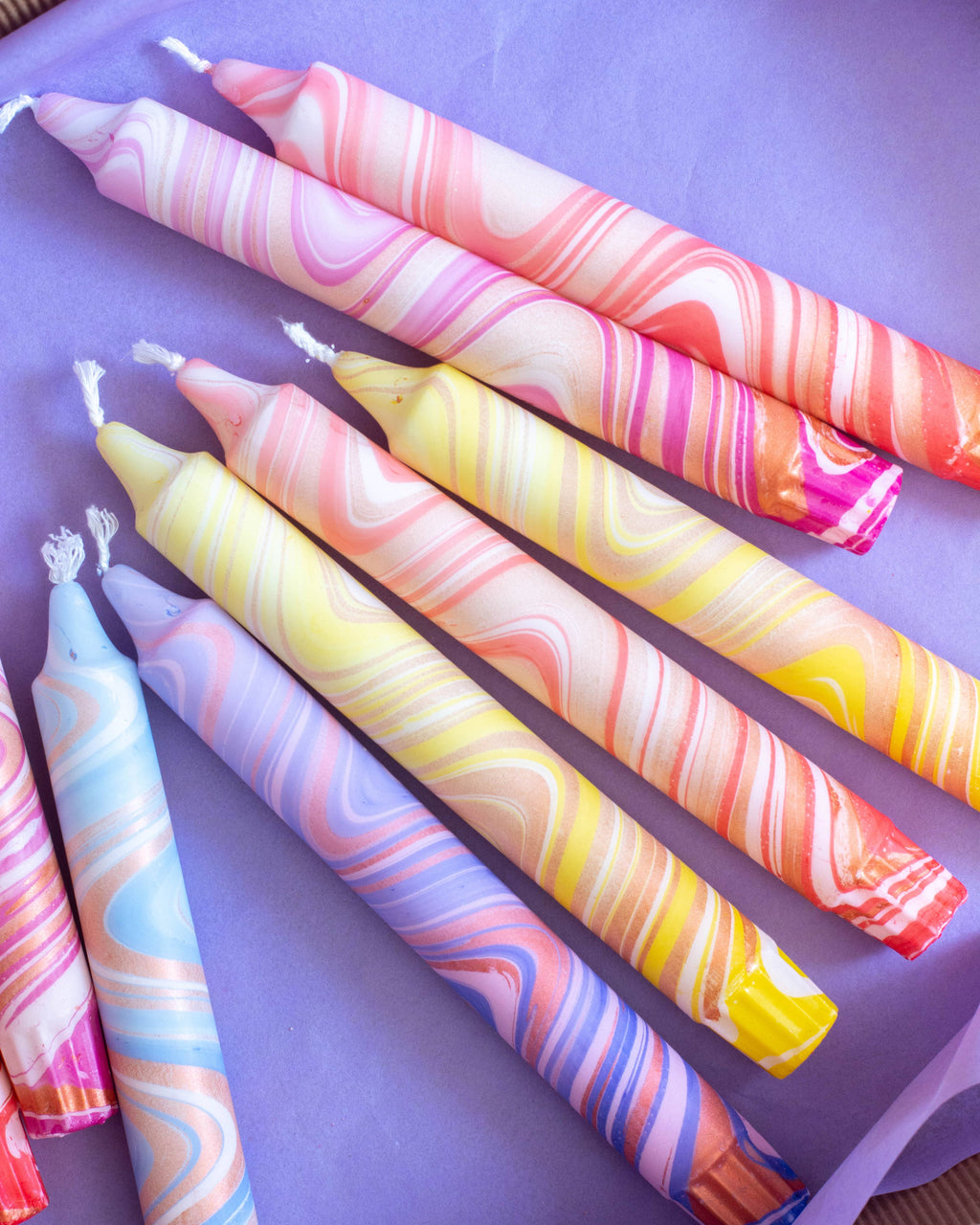 Taper candles - Danish Summer vibes