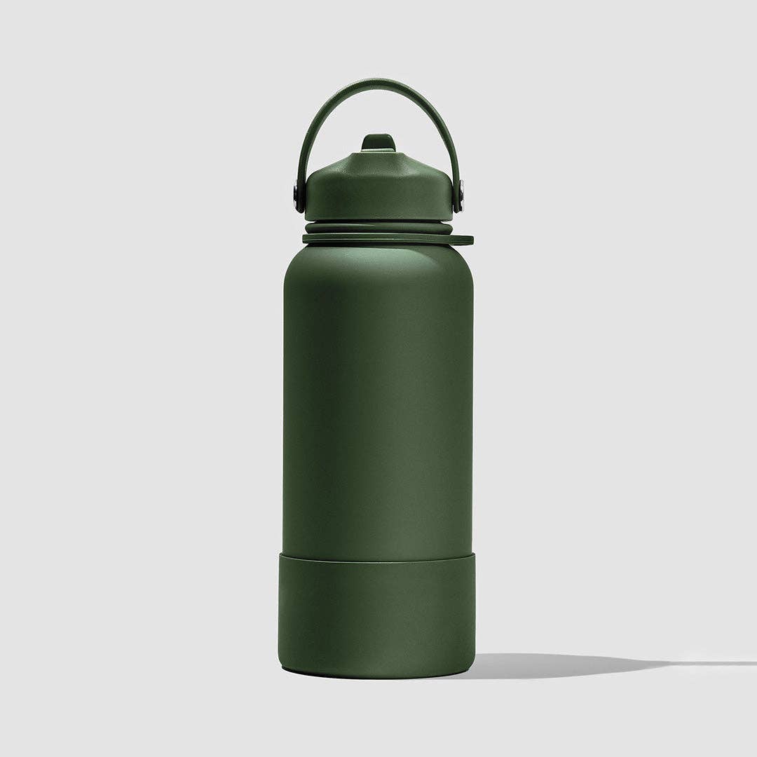 Beysis 900ml Bottle With Straw + Accessories