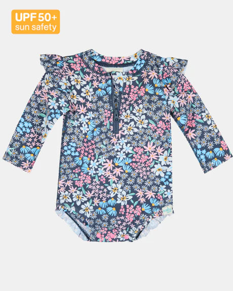 Toshi SWIM Onesie - Dusk Wattle
