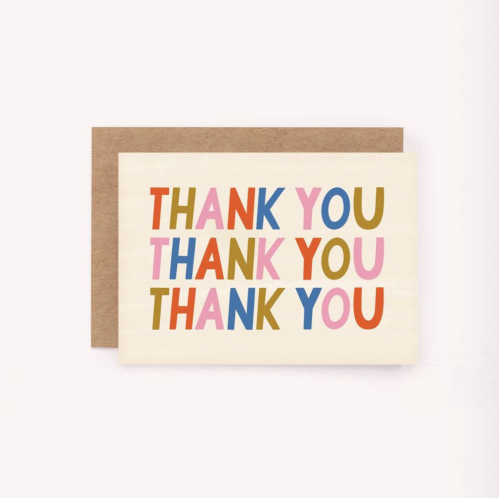 Thank You Bold Mini Card - Thanks | Appreciation | Gratitude