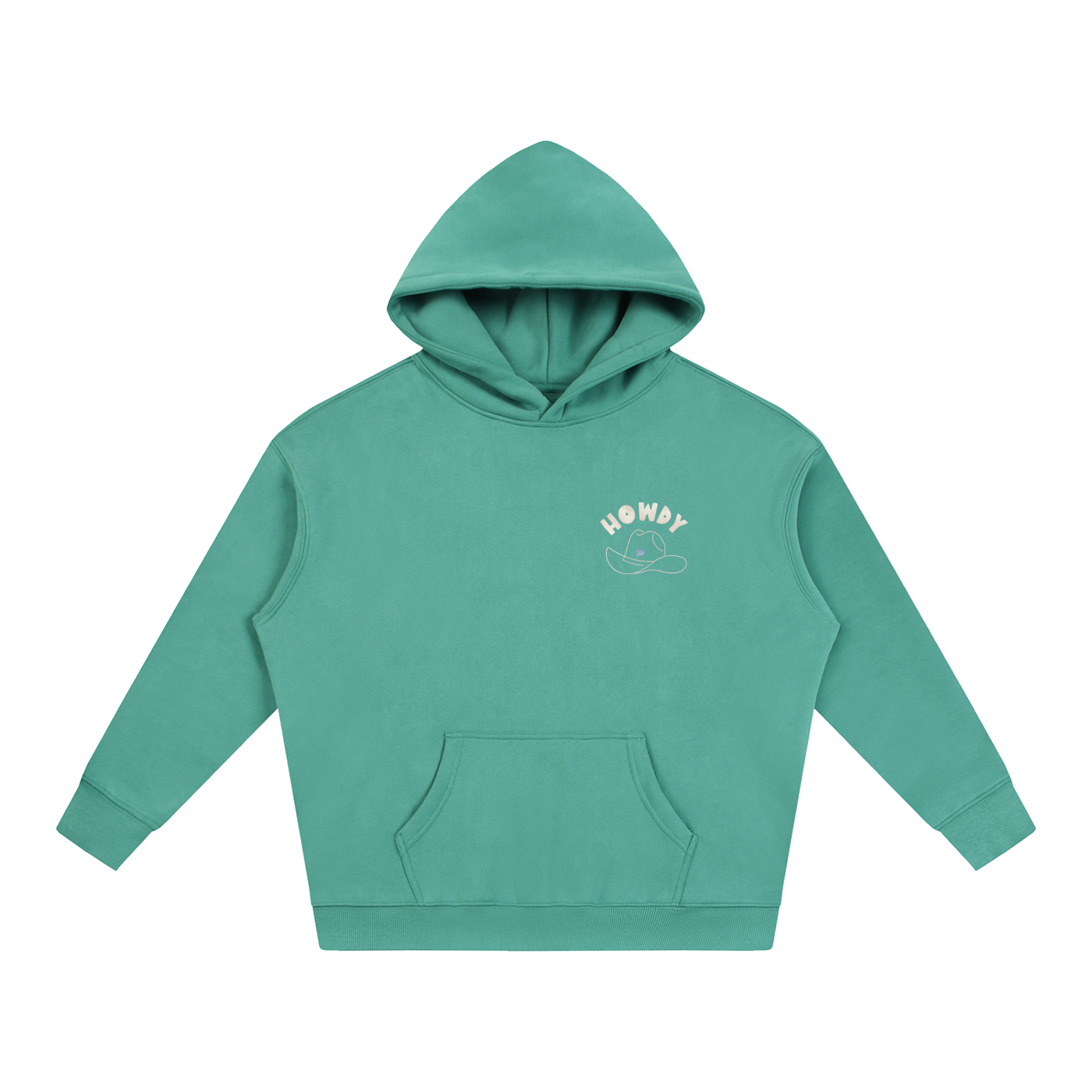 Howdy Hat Oversized Unisex Hoodie