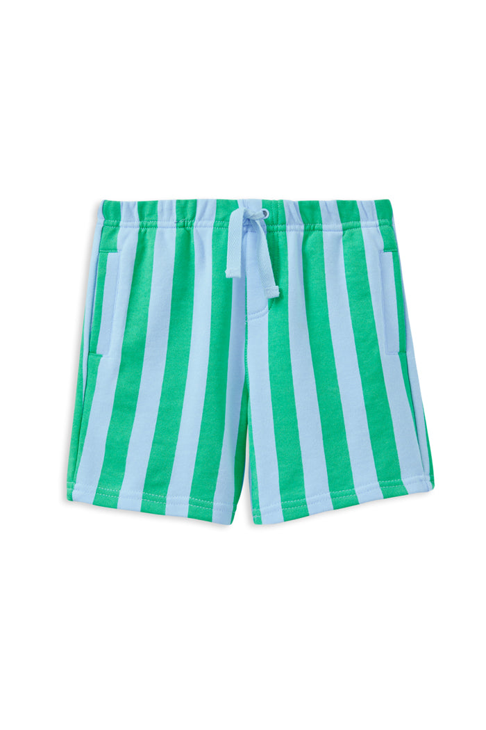 Kids' Stripe Fleece Short