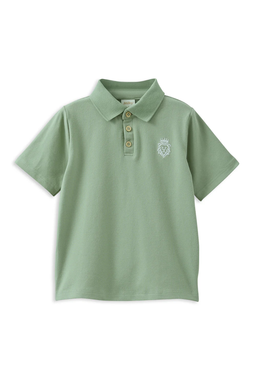 Kids' Basil Lion Polo Tee