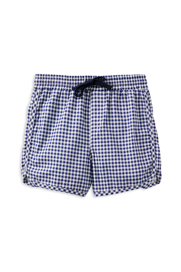 Kids' Gingham Boardshort