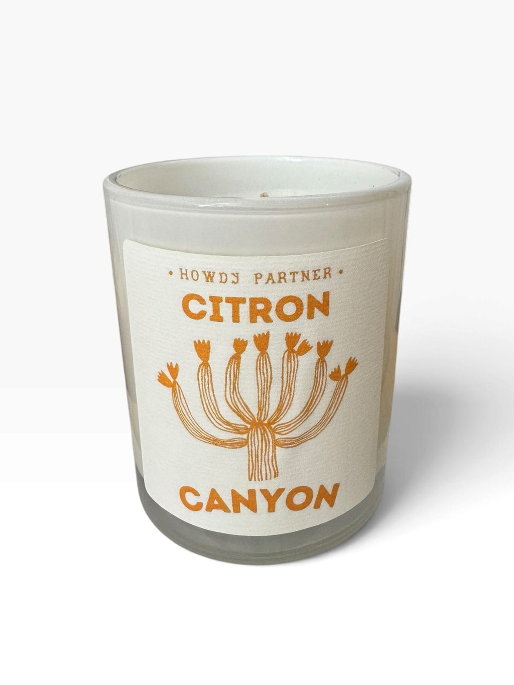CITRON CANYON: Scented Soy Candle - 50hrs