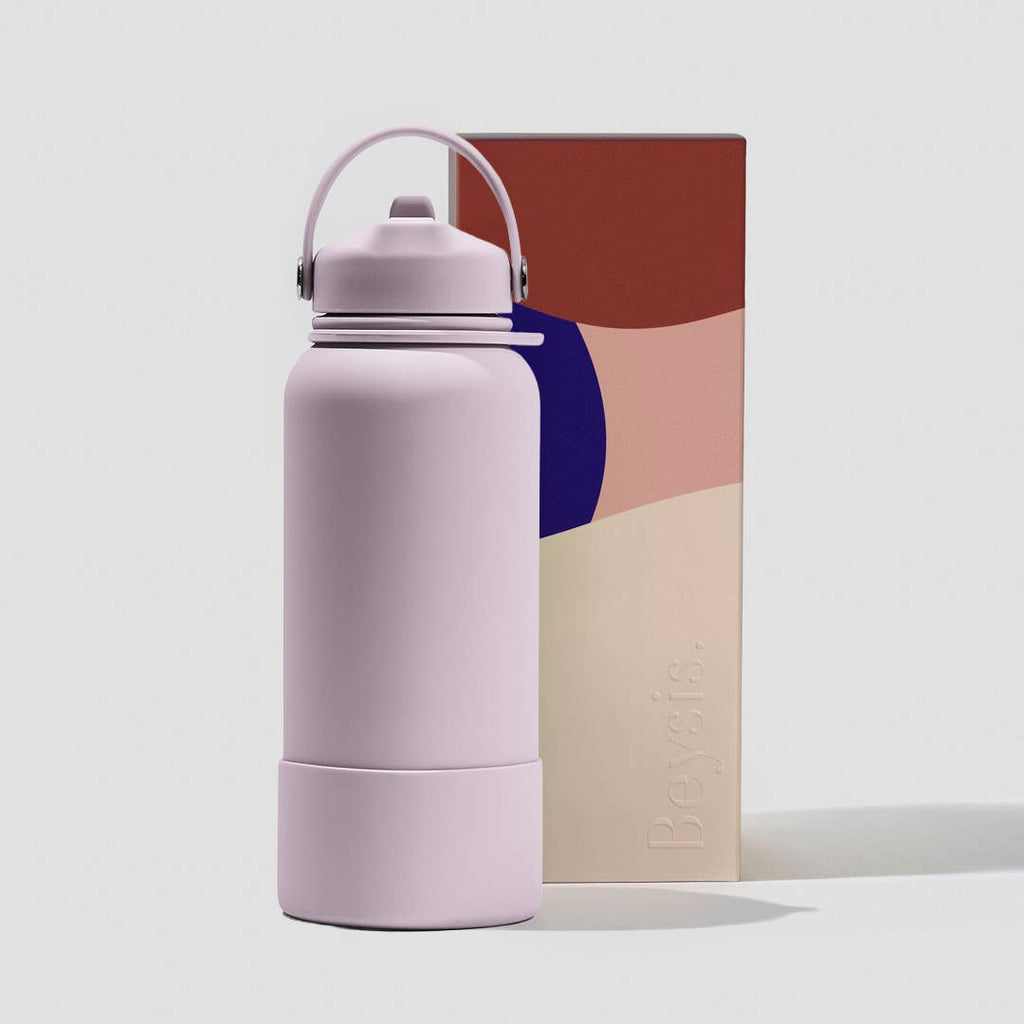 Beysis 900ml Bottle With Straw + Accessories