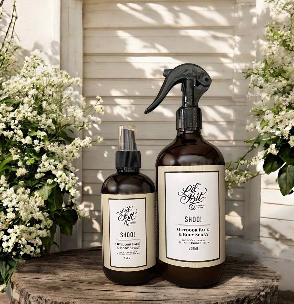 SHOO! Outdoor Face & Body Spray 500ml (Repellent)