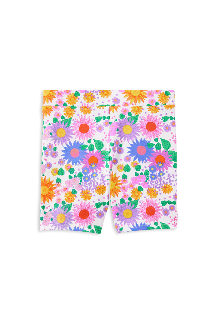 Girls Sunshine Floral Bike Short