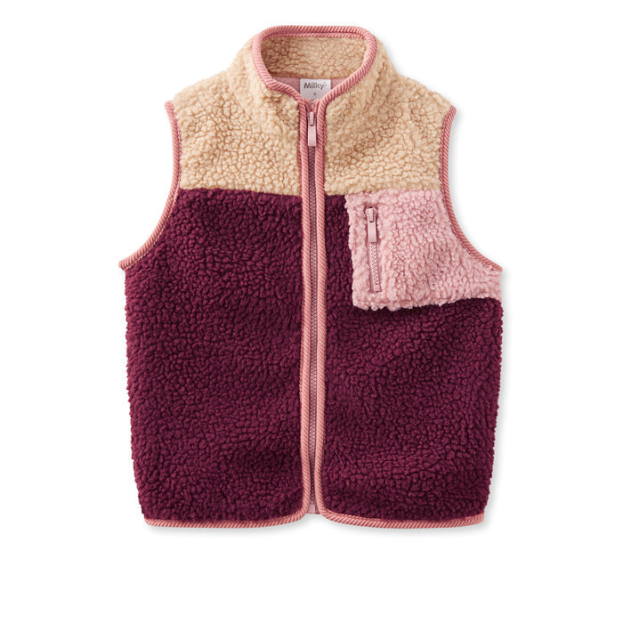 Ranger Sherpa Vest - Mulberry
