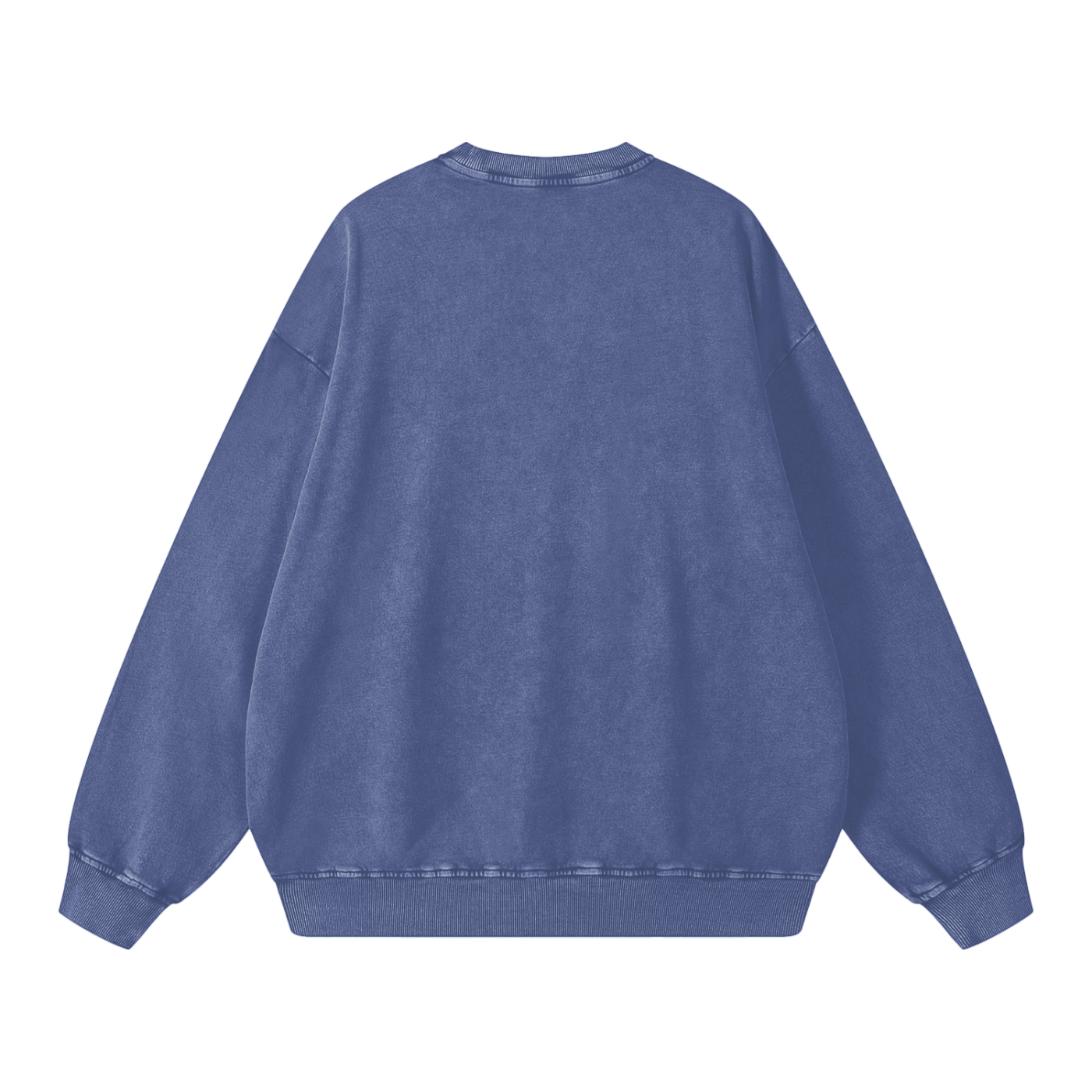 Howdy Partner Oversized Sweatshirt - Chalk Blue