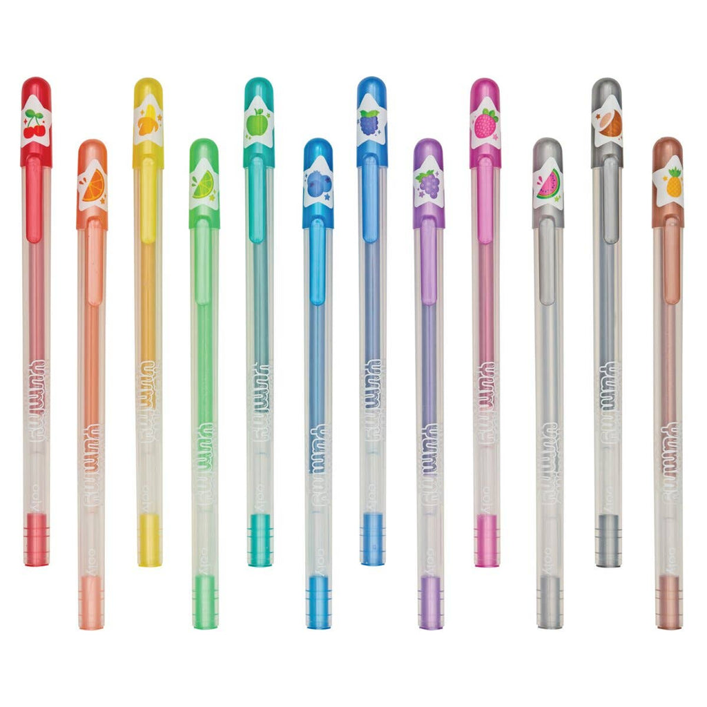 Glitter Scented Gel Pens 12 pack