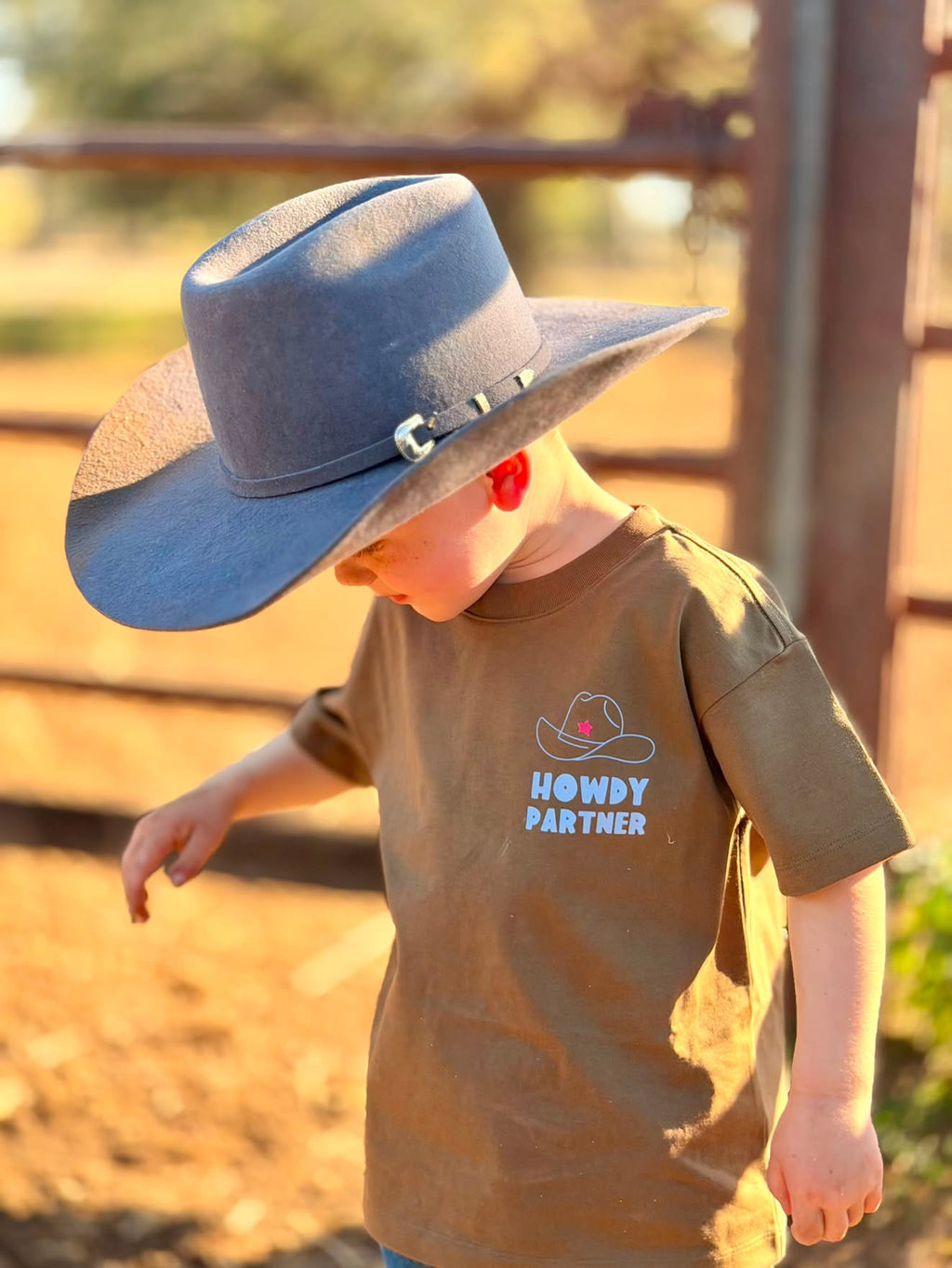 Howdy Partner Essential Kids T-Shirt