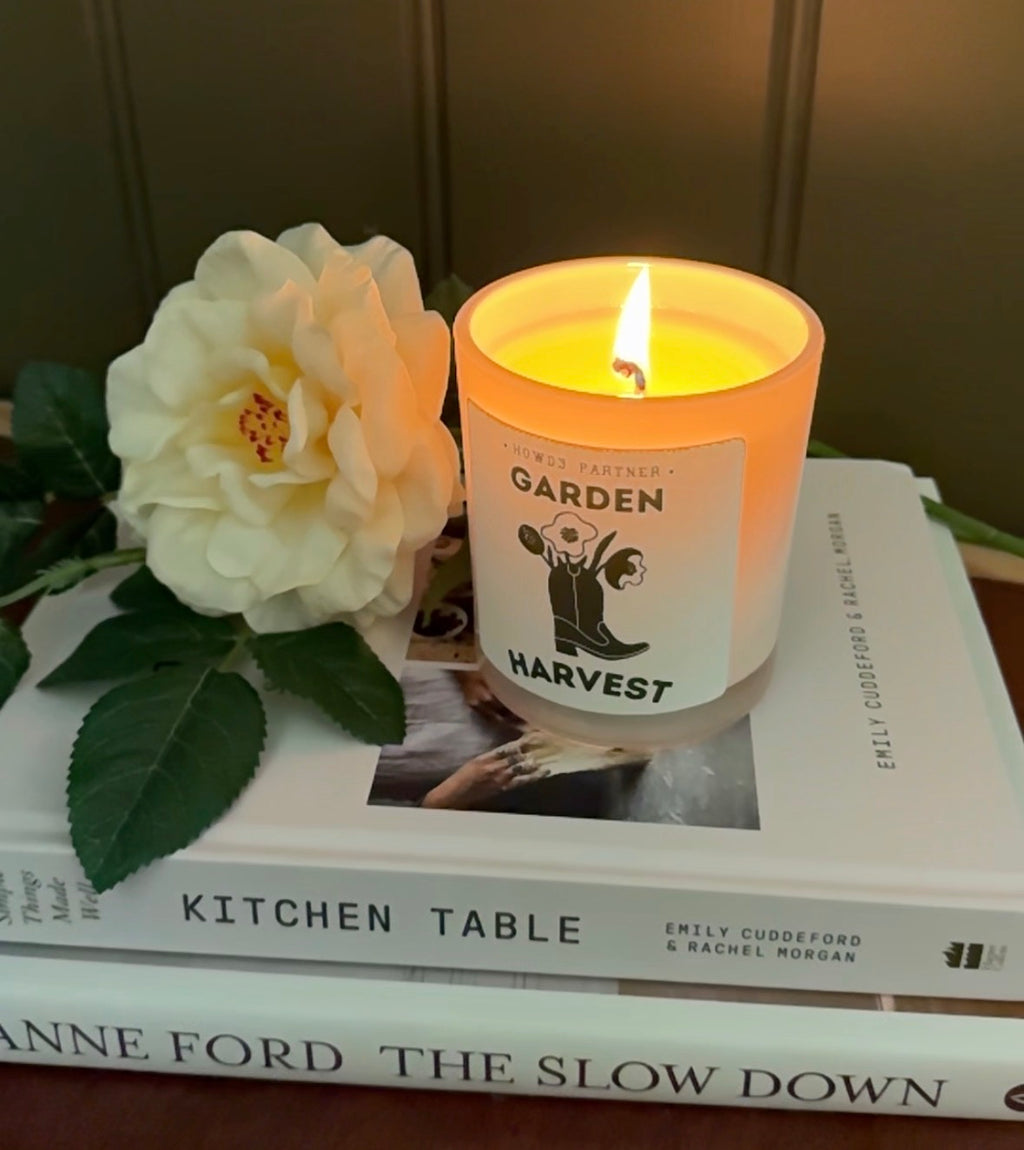 GARDEN HARVEST: Scented Soy Candle - 50hrs