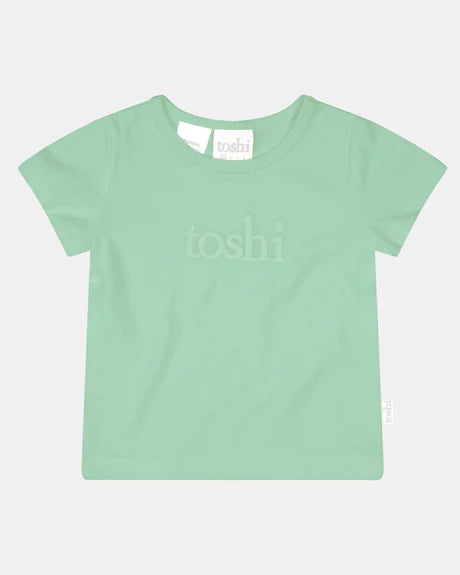 Organic Cotton Logo Tee - Teal