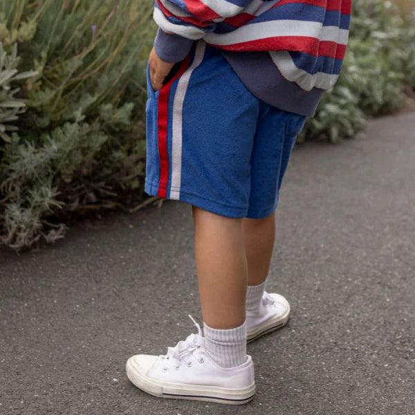 Game Day Terry Towelling Short - Milky
