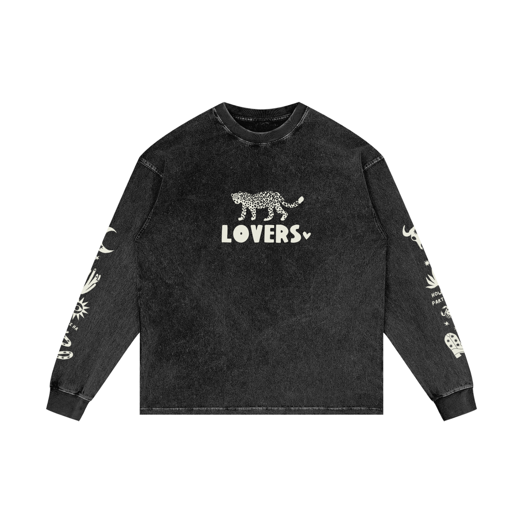 Howdy Lovers L/S Tee - Black Beauty