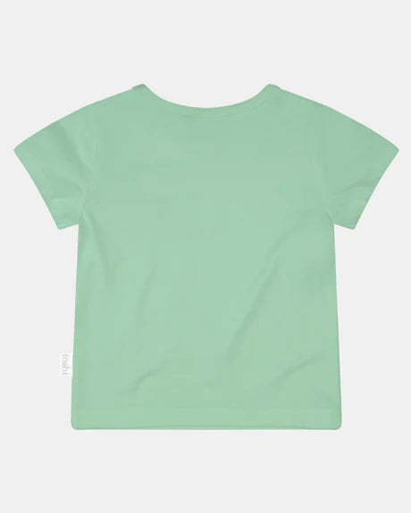 Organic Cotton Logo Tee - Teal