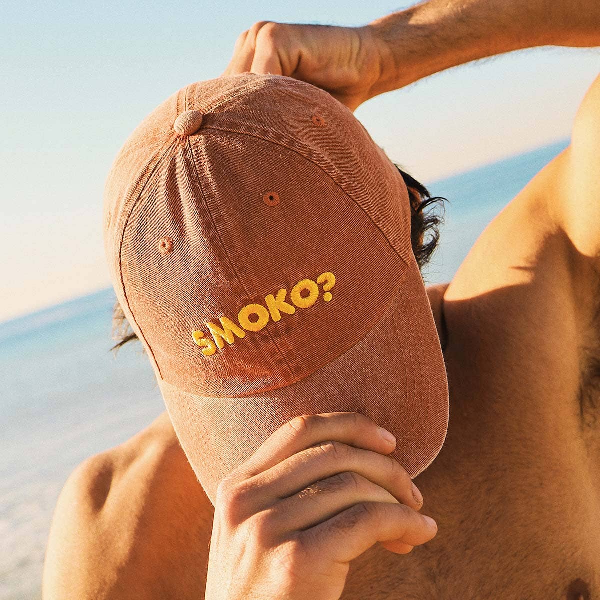 Smoko? Cotton Cap in Tabasco