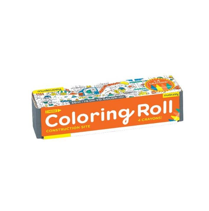 Construction Site Colouring Roll