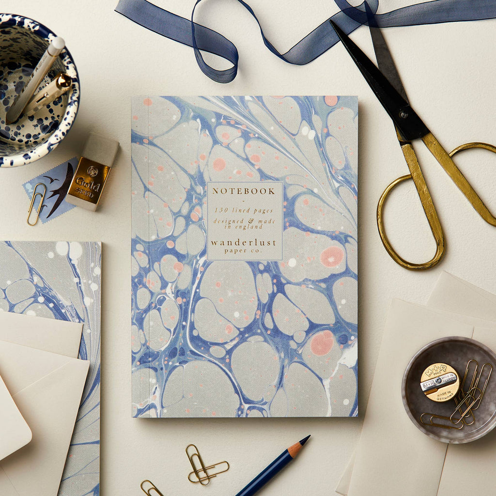 Howdy Notebook Blue Marble Notebook – Howdy Partner