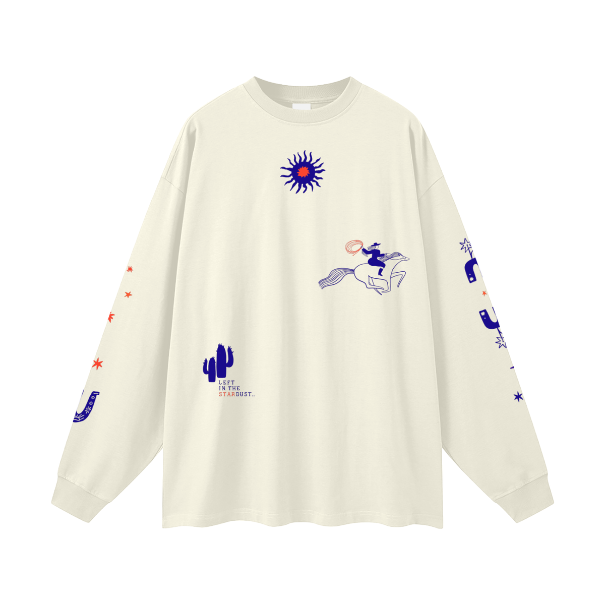 Stardust Oversize Long Sleeve Tee