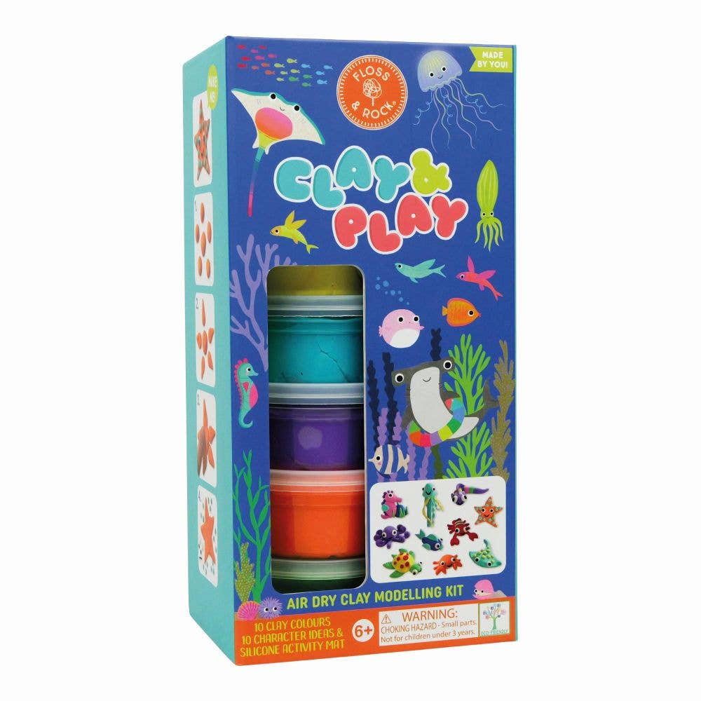 Clay & Play Air Dry Clay - Ocean