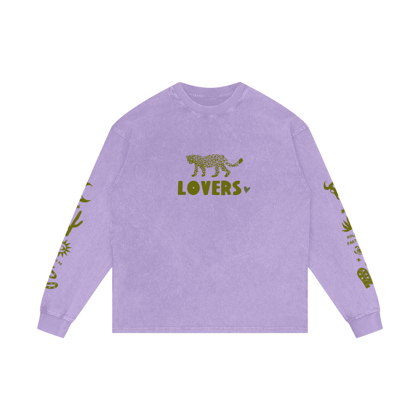 Howdy Lovers L/S Tee - Purple Rain