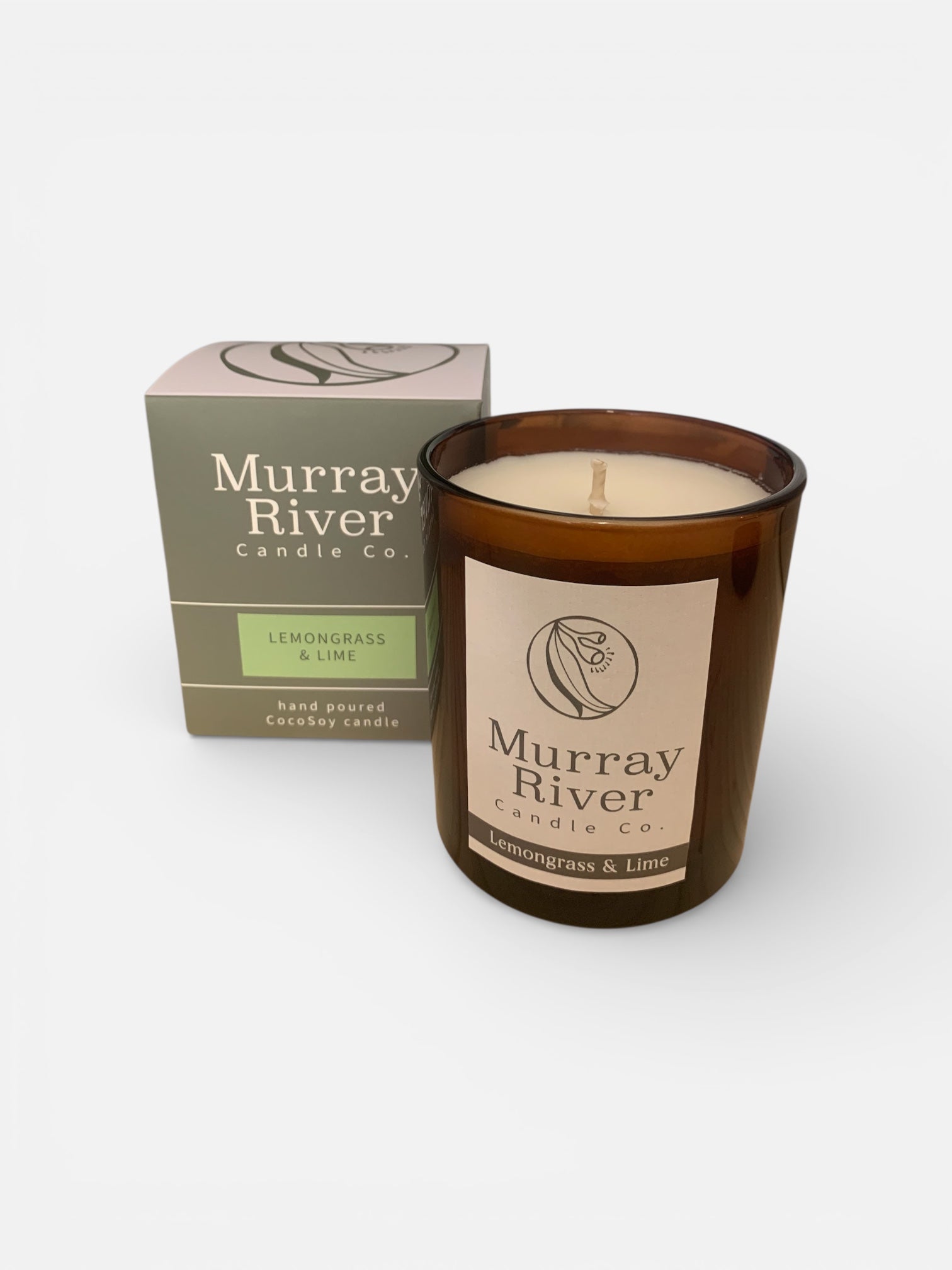 Lemongrass & Lime Large Candle - Murray River Candle Co