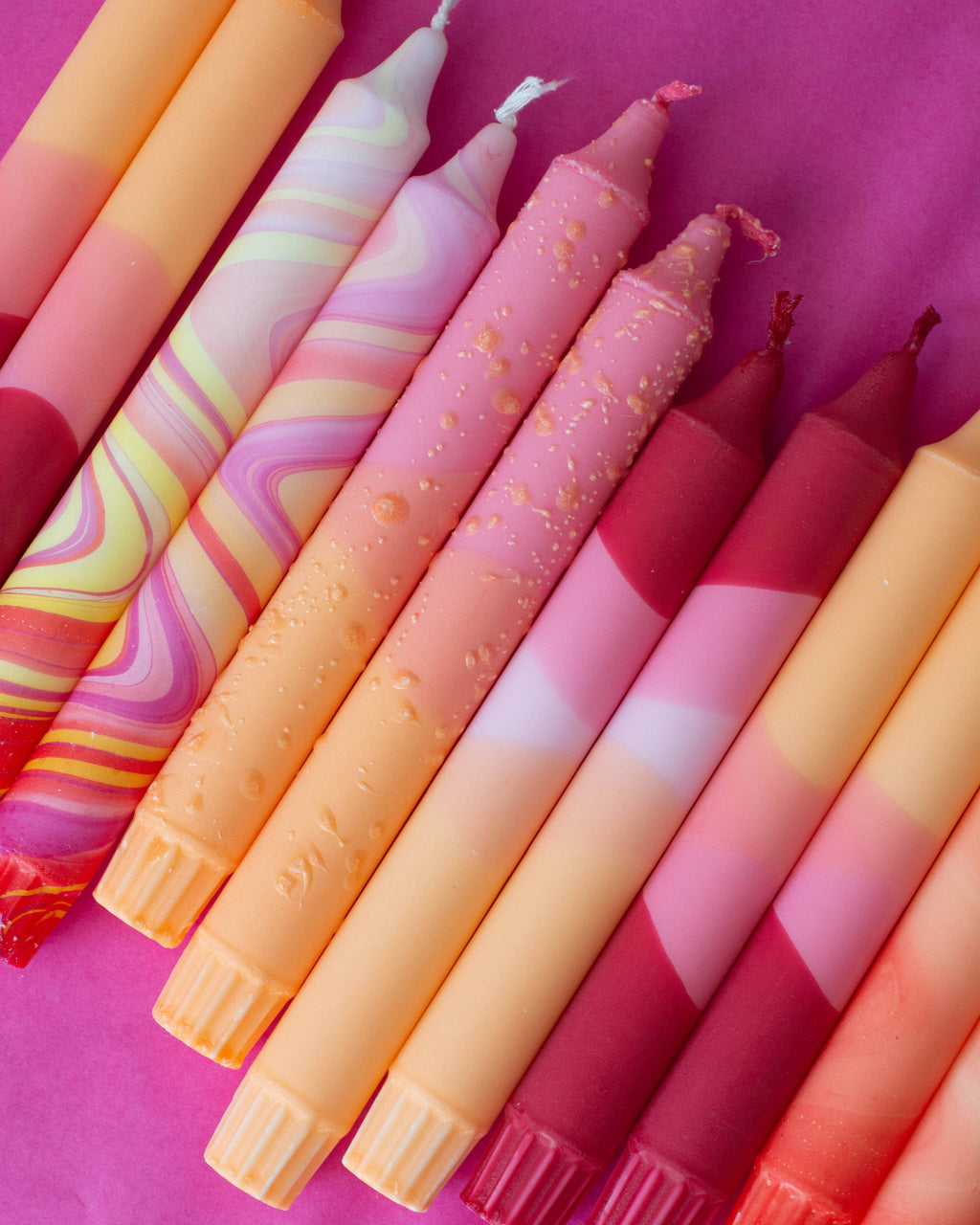 Taper candles - Danish Summer vibes