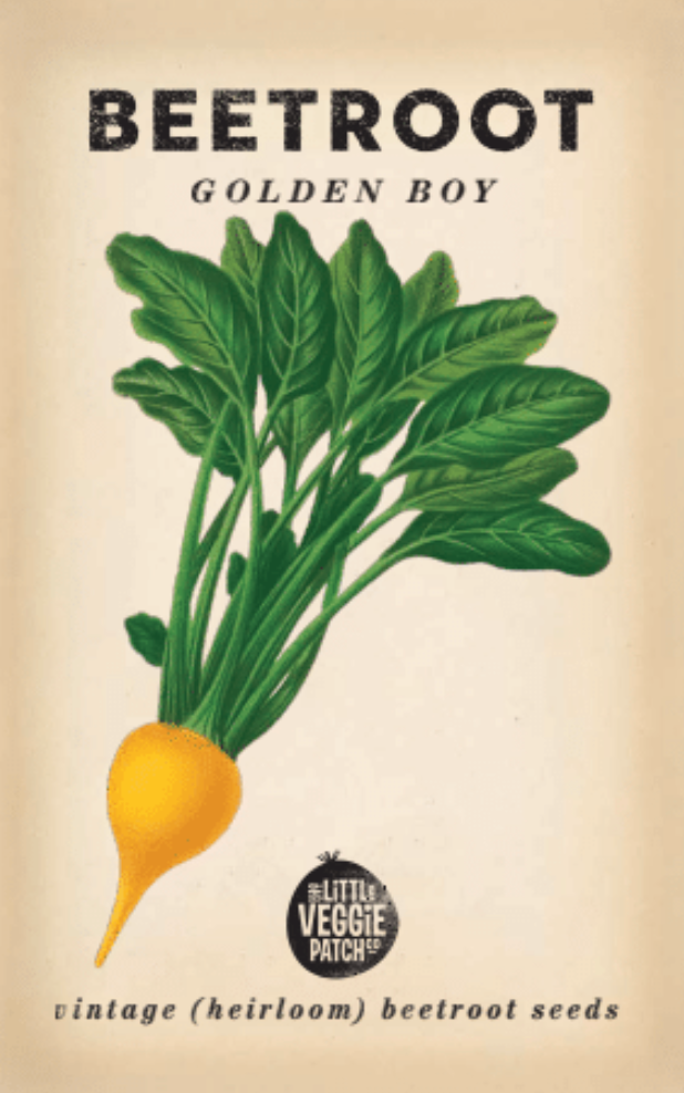 Beetroot 'Golden Boy' Heirloom Seeds