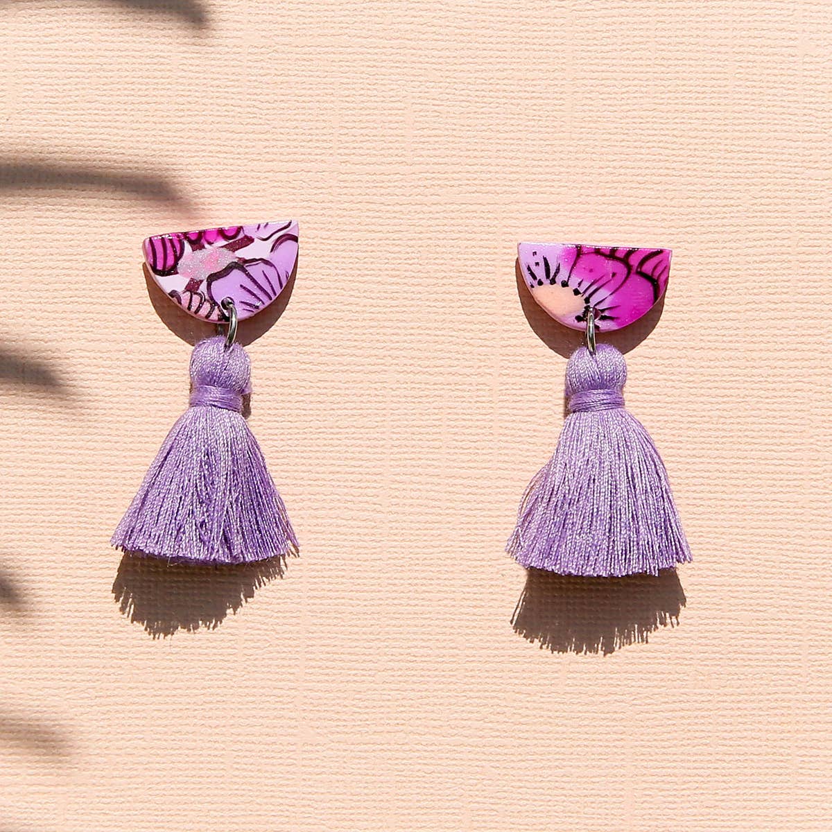 Lilac Small Tassels