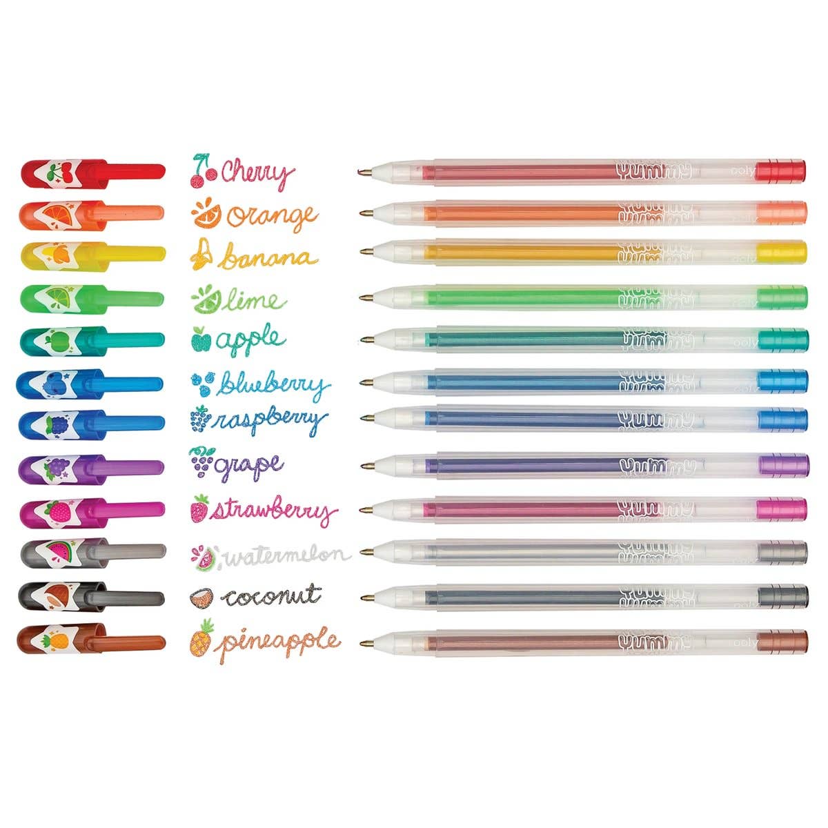 Glitter Scented Gel Pens 12 pack