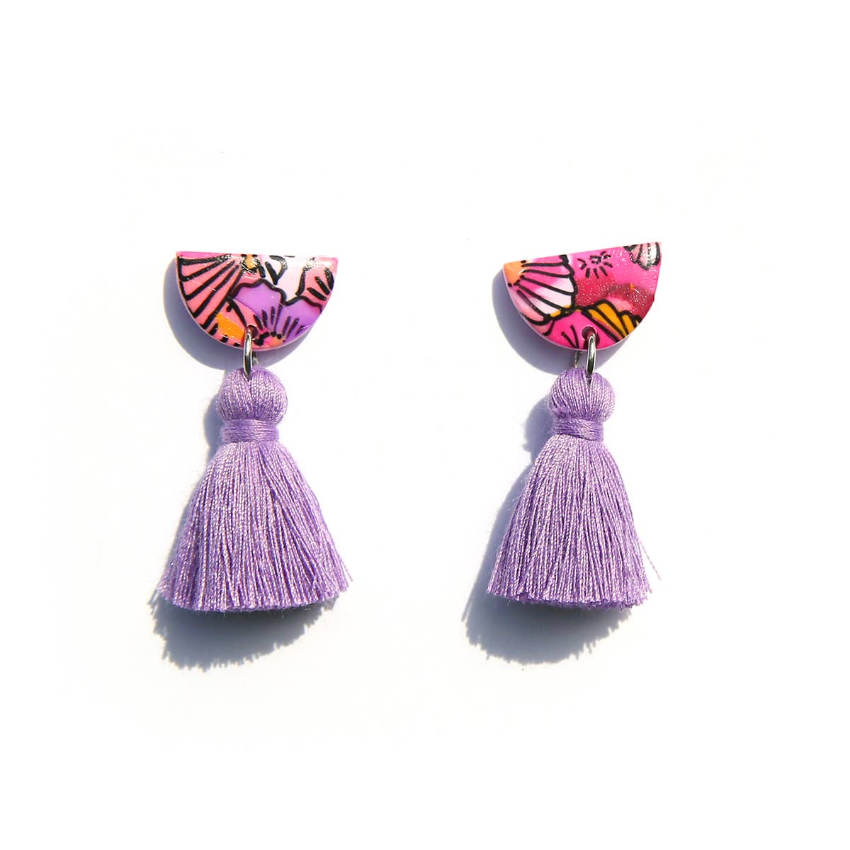 Lilac Small Tassels