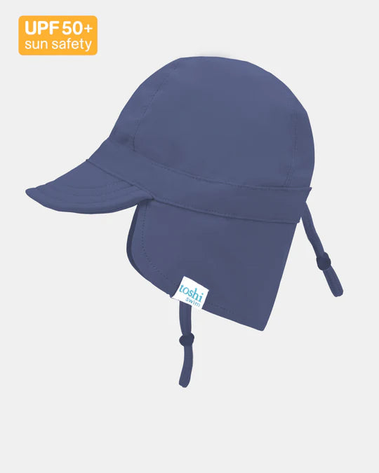 Toshi SWIM Flap Cap - Moonlight Navy