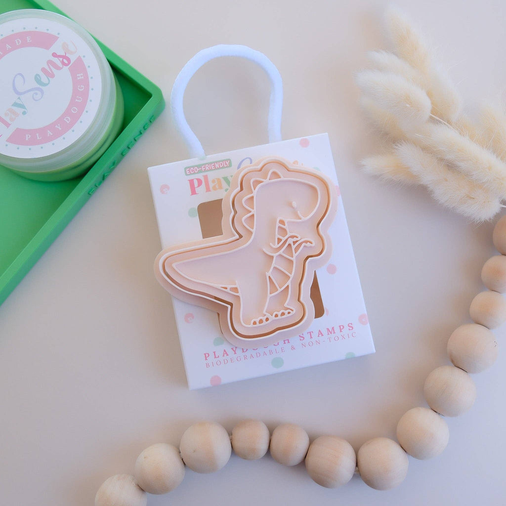 Eco Playdough Stamp | Dinosaurs | T-Rex