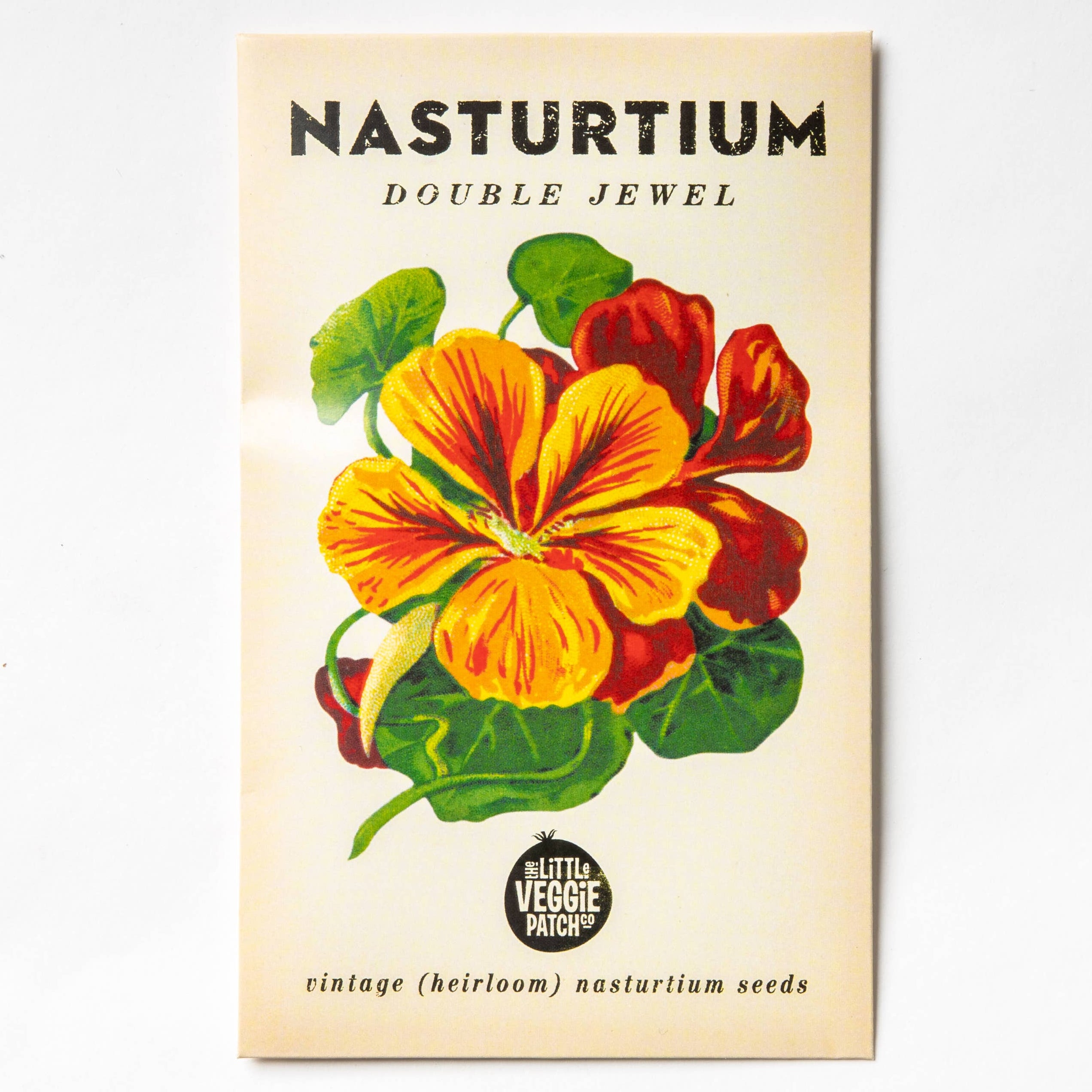 Nasturtium "Double Jewel" Heirloom Seeds