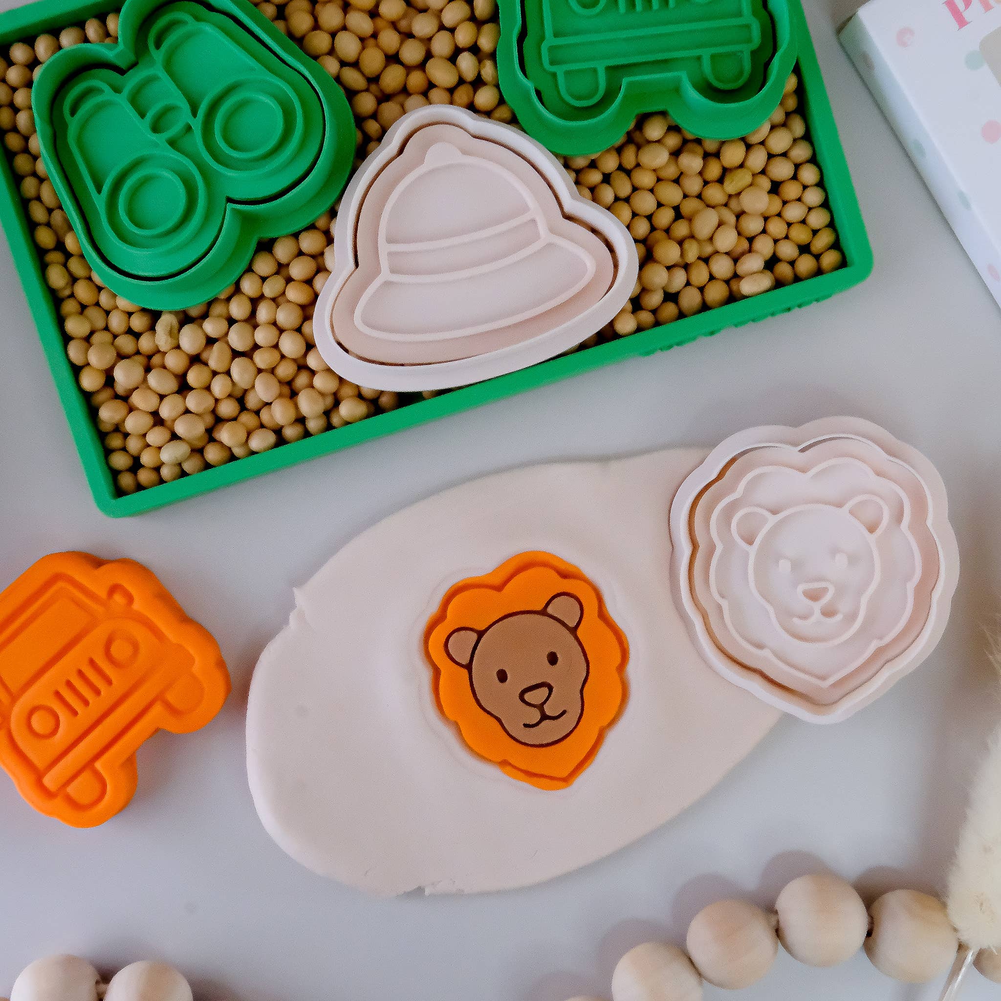 Eco Playdough Stamp | Safari Lion