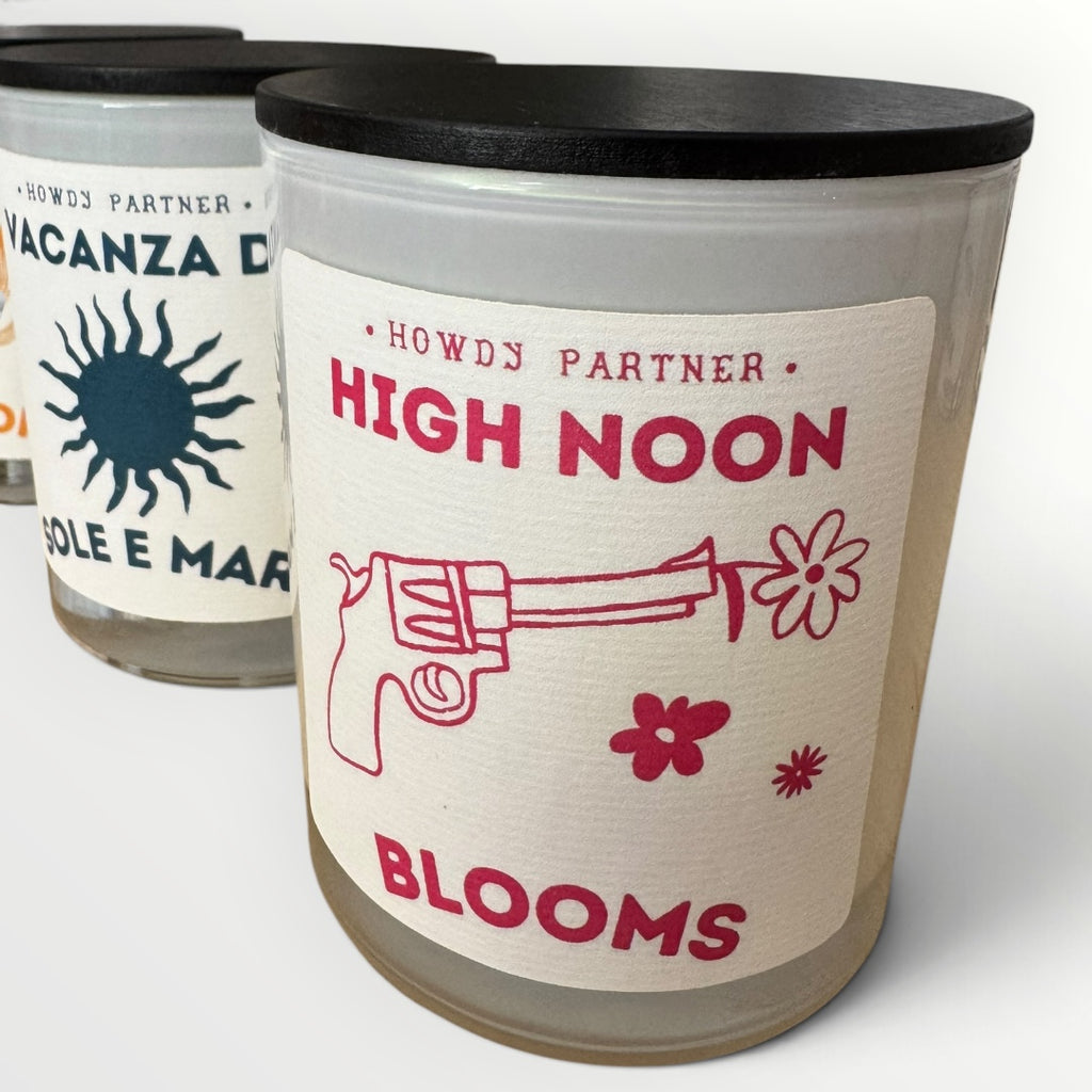 HIGH NOON BLOOMS: Scented Soy Candle - 50hrs
