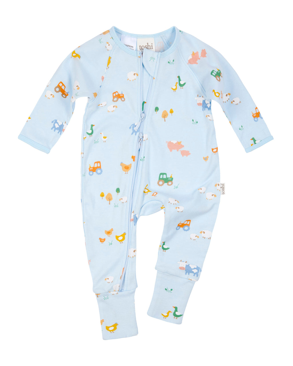 Onesie Long Sleeve - Farm Buddies