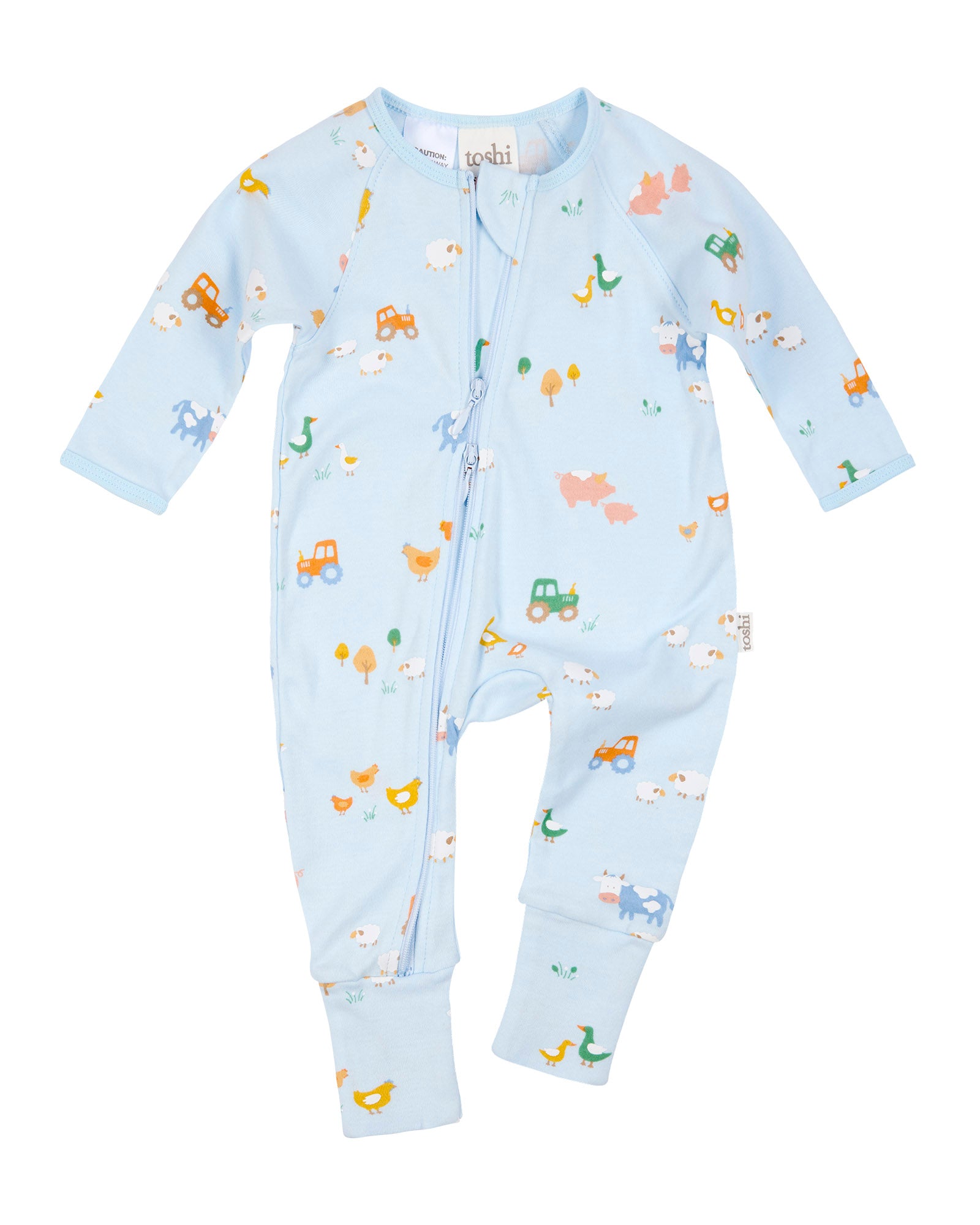 Onesie Long Sleeve - Farm Buddies