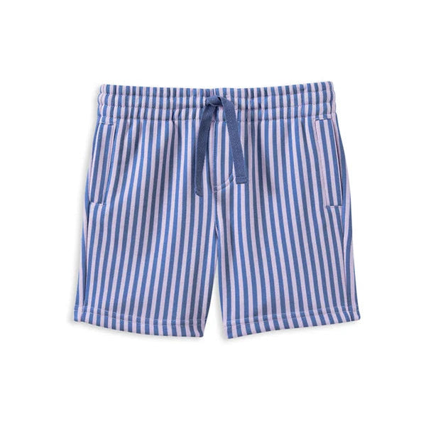 Chill Stripe Fleece Short - Milky