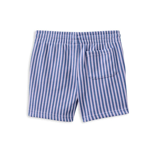 Chill Stripe Fleece Short - Milky
