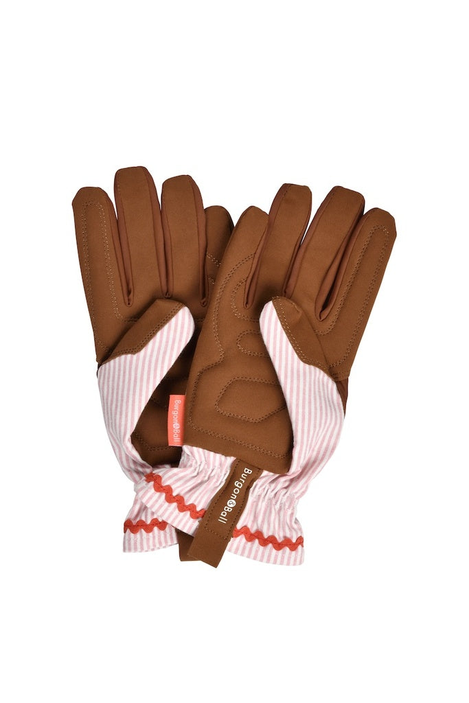 Burgon & Ball Collector Gloves - Blush Stripe
