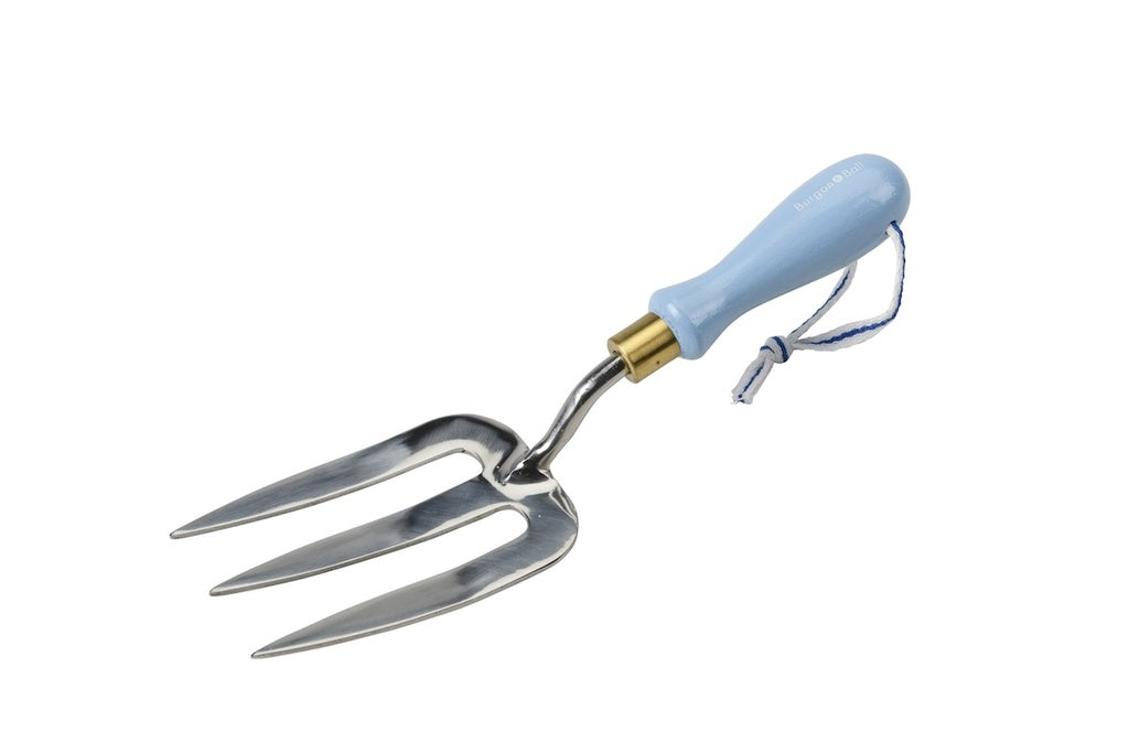 Burgon & Ball Hand Fork - Blue