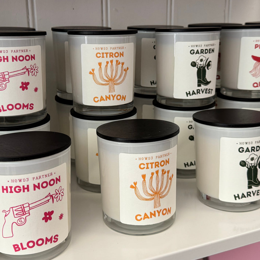 CITRON CANYON: Scented Soy Candle - 50hrs