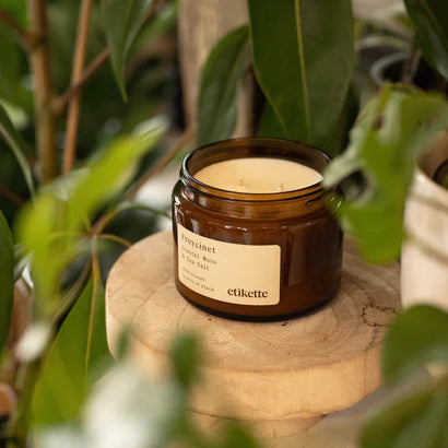 Etikette 'Freycinet' Hand Poured Soy Wax Candle