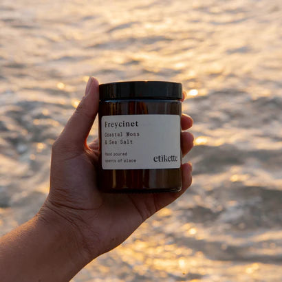 Etikette 'Freycinet' Hand Poured Soy Wax Candle