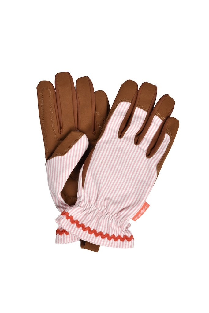 Burgon & Ball Collector Gloves - Blush Stripe