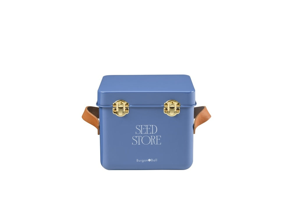 Burgon & Ball Mini Seed Store - Cotswold Blue